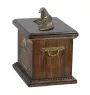 Borzoi, Russian Hunting Sighthound, Russian Wolfhound II - urn for dog ashes, urn with a statuette, personalized urn for dog ashes by Art-Dog brand