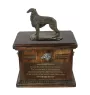 Borzoi, Russian Hunting Sighthound, Russian Wolfhound IV - urn for dog ashes, urn with a statuette, personalized urn for dog ashes by Art-Dog brand
