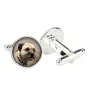 Border Terrier - cufflinks in a box, handmade jewelry, product of the Art-Dog brand