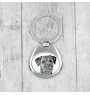 Border Terrier - keychain with a dog, keychain with a print, personalized pendant from the Art-Dog brand