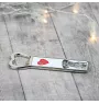 Border Terrier - bottle opener with a dog, personalized fridge opener, unique gift for a man by Art-Dog brand