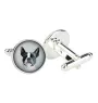 Boston Terrier - Manschettenknöpfe in einer Schachtel, handgefertigter Schmuck, Produkt der Marke Art-Dog