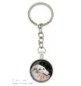 Borzoi, Russian Hunting Sighthound, Russian Wolfhound - keychain with your photo, key decoration, bag pendant from Art-Dog brand