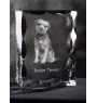 Border Terrier ramka kryształowa z psem Art-Dog