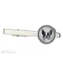 Boston Terrier, American Gentleman - cufflinks and tie with your photo, a suit decoration, men's jewelry from the Art-Dog brand.