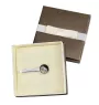 Borzoi, Russian Hunting Sighthound, Russian Wolfhound - tie clip in a box, stylish tie, personalized jewelry from the Art-Dog brand