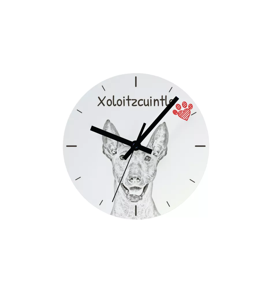 Border Terrier - Wanduhr mit Hund, Regal Uhr mit Druck, personalisierte Hausdekoration von Art-Dog.