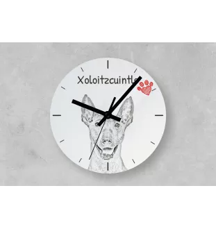 Border Terrier - Wanduhr mit Hund, Regal Uhr mit Druck, personalisierte Hausdekoration von Art-Dog.