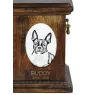 Boston Terrier, American Gentleman - commemorative plaque with a photo of a dog, tombstone with a print, personalized oval plaque from the Art-Dog brand