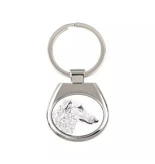 Barsoi, Russischer Jagdwindhund, Barzaia - Schlüsselanhänger mit Hund, Anhänger mit Aufdruck, personalisierter Anhänger der Marke Art-Dog