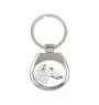 Barzoi, Levrier De Chasse Russe, Lévrier russe - porte-clés avec chien, porte-clés imprimé, breloque personnalisée de la marque Art-Dog