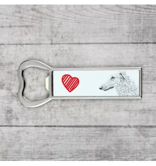 Barsoi, Russischer Jagdwindhund, Barzaia - Flaschenöffner mit Hund, personalisierter Flaschenöffner für den Kühlschrank, ein einzigartiges Geschenk für Männer von der Marke Art-Dog