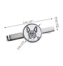 Boston Terrier - Krawattenklammer mit Hund, personalisierter Krawattenclip, einzigartiges Geschenk für Männer von der Marke Art-Dog