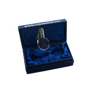 Border Terrier - pendant with a photo of a dog, crystal key ring in a gift box, a unique gift by Art-Dog