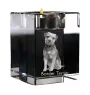 Border Terrier - Candle holder with dog photo, crystal tealight holder, personalised gift by Art-Dog brand