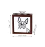 Terrier de Boston, Boston Terrier - porte-stylo avec chien, organiseur de bureau avec impression, décoration de bureau personnalisée de la marque Art-Dog