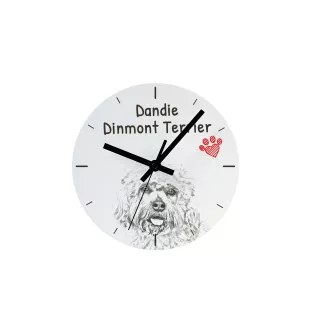 Boston Terrier - Wanduhr mit Hund, Regal Uhr mit Druck, personalisierte Hausdekoration von Art-Dog.