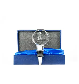 Border Terrier stopper kryształowy  do wina z psem Art-Dog