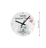 Boston Terrier - Wanduhr mit Hund, Regal Uhr mit Druck, personalisierte Hausdekoration von Art-Dog.