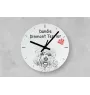 Boston Terrier - Wanduhr mit Hund, Regal Uhr mit Druck, personalisierte Hausdekoration von Art-Dog.