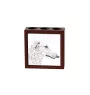 Borzoi, Russian Hunting Sighthound, Russian Wolfhound - pen holder with a dog, desk organizer with a print, personalized desk decoration from the Art-Dog brand.