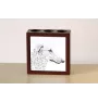 Barzoi, Levrier De Chasse Russe, Lévrier russe - porte-stylo avec chien, organiseur de bureau avec impression, décoration de bureau personnalisée de la marque Art-Dog