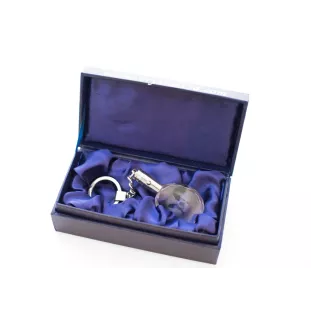 Boston Terrier - Anhänger mit einem Foto eines Hundes, Schlüsselanhänger aus Kristall in einer Geschenkbox, ein einzigartiges Geschenk von Art-Dog