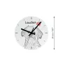 Borzoi, Russian Hunting Sighthound, Russian Wolfhound - wall clock with a dog, shelf clock with a print, personalized home decoration from the Art-Dog brand