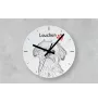 Borzoi, Russian Hunting Sighthound, Russian Wolfhound - wall clock with a dog, shelf clock with a print, personalized home decoration from the Art-Dog brand