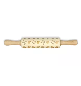 Border Terrier - petit rouleau à motifs de chien, rouleau à pâtisserie pour enfant, décoration en argile céramique de la marque Art-Dog