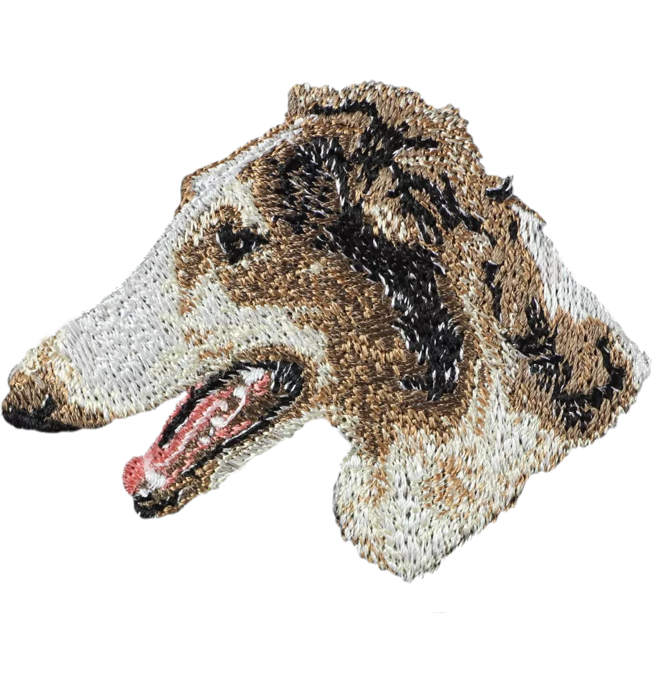 Chart rosyjski borzoj pies haftowany Art-Dog
