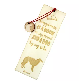 Barsoi, Russischer Jagdwindhund, Barzaia - Lesezeichen mit Hund, personalisiertes Lesezeichen, Hundeaccessoire für Leser der Marke Art-Dog
