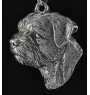 Border Terrier - Halskette mit Hund, Hundeanhänger an einer silbernen Kette, einzigartiger Schmuck der Marke Art-Dog