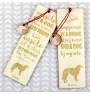 Barsoi, Russischer Jagdwindhund, Barzaia - Lesezeichen mit Hund, personalisiertes Lesezeichen, Hundeaccessoire für Leser der Marke Art-Dog
