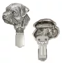 Border Terrier - broche avec pince, support pour numéro de départ, épingle argentée pour exposition de chiens de la marque Art-Dog