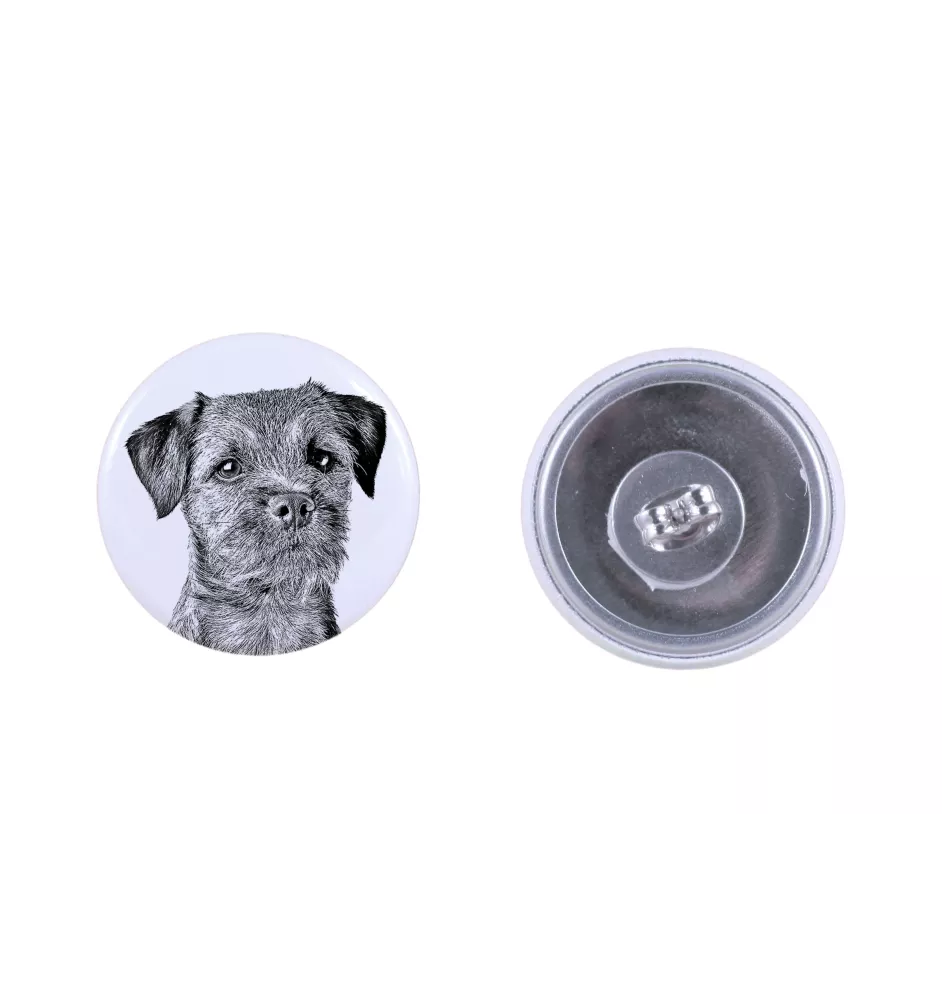 Border Terrier - unique dog earrings, your pet on a keychain, Art-Dog's own brand