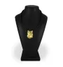 Boston Terrier, American Gentleman - keychain and necklace with a dog in a box, high-quality gold-plated product, Art-Dog brand