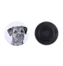 Border Terrier - magnet with a dog's pupil, exceptionally light, strong magnet, handmade product by the Art-Dog brand