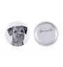 Border Terrier - pin with your dog, add your own photo, Art-Dog brand