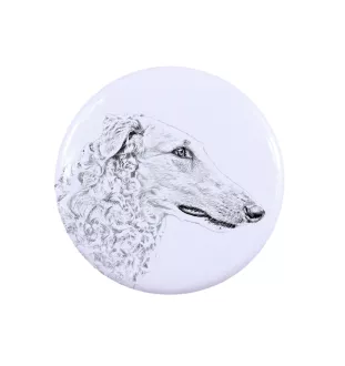 Borzoi, Russian Hunting Sighthound, Russian Wolfhound - women's jewelry with a dog portrait, handmade product, possibility to add your own photo, Art-Dog brand
