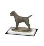 Border Terrier statuetka na jasnym kamieniu Art-Dog