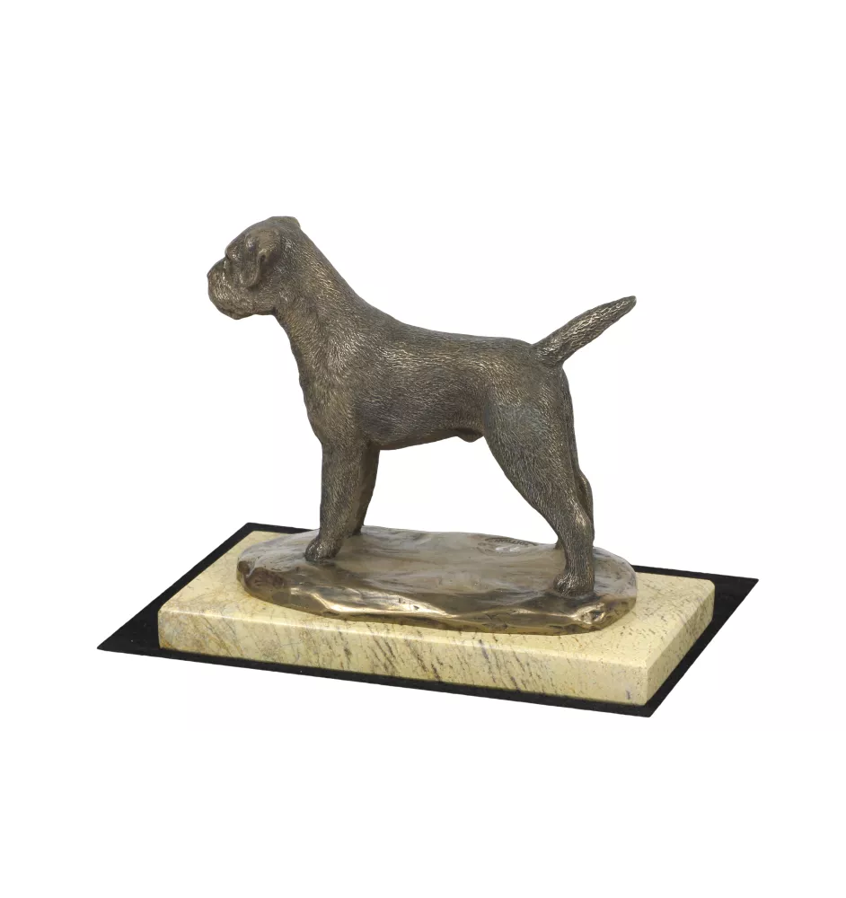 Border Terrier - statuette de chien, figurine de silhouette de chien, trophée pour exposition de chiens de la marque Art-Dog