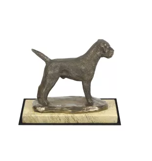 Border Terrier statuetka na piaskowym kamieniu Art-Dog