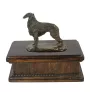 Barsoi, Russischer Jagdwindhund, Barzaia IV - Hund Ascheurne, klassische Urne mit Statue, elegante Urne mit Hund von der Marke Art-Dog