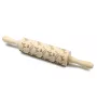Border Terrier - rolling pin for dough with a dog, patterned rolling pin for ceramics, a gift for a cook from the Art-Dog brand