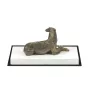 Barzoi, Levrier De Chasse Russe, Lévrier russe I - statuette de chien, figurine sur un socle blanc, trophée pour exposition de chiens de la marque Art-Dog