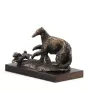 Barzoi, Levrier De Chasse Russe, Lévrier russe - statuette de chien, figurine de silhouette de chien, trophée pour exposition de chiens de la marque Art-Dog