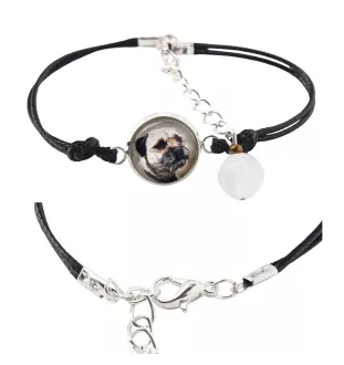 Border Terrier - Armband in einer Schachtel mit Ihrem Foto, femininer Schmuck, ein ausgezeichnetes Geschenk der Marke Art-Dog.