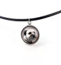 Border Terrier - collier dans une boîte, élégant bijou, pendentif de la marque Art-Dog