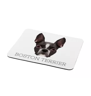 Boston Terrier podkładka geometryczny Art-Dog